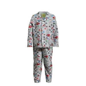 Snoopy Toddler Long Sleeve Coat Character Pajama Set